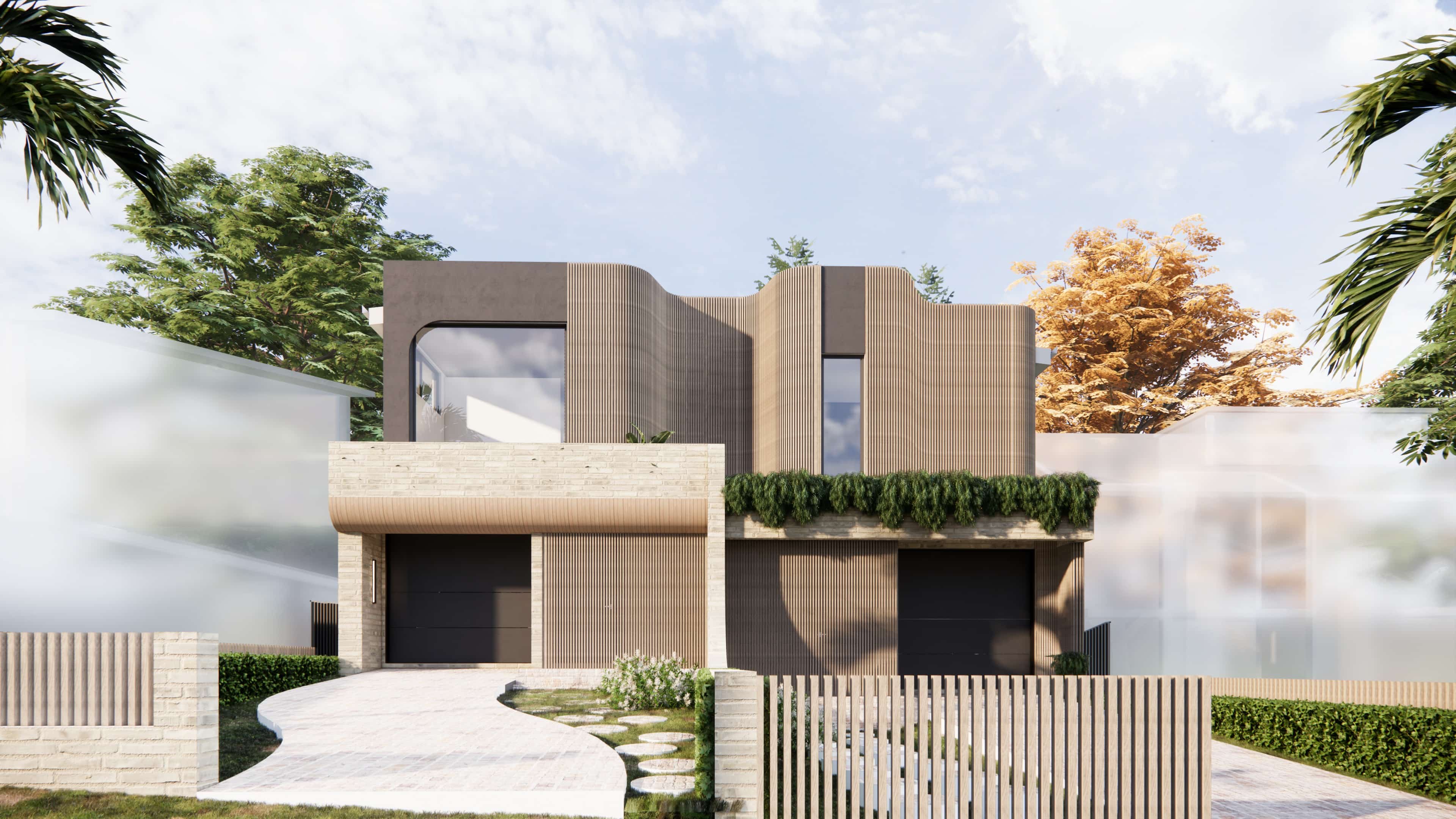 Golfside Coastal Duplex