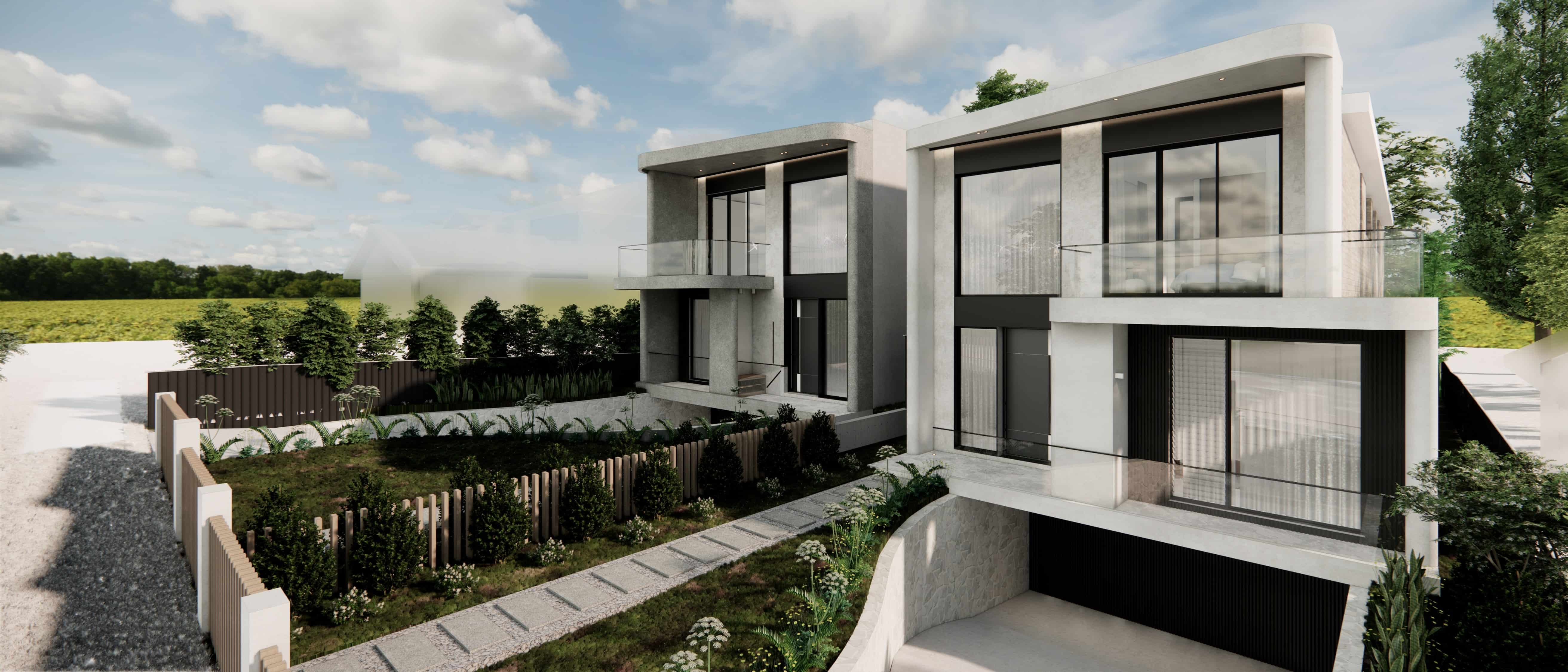 Hillside Duplex