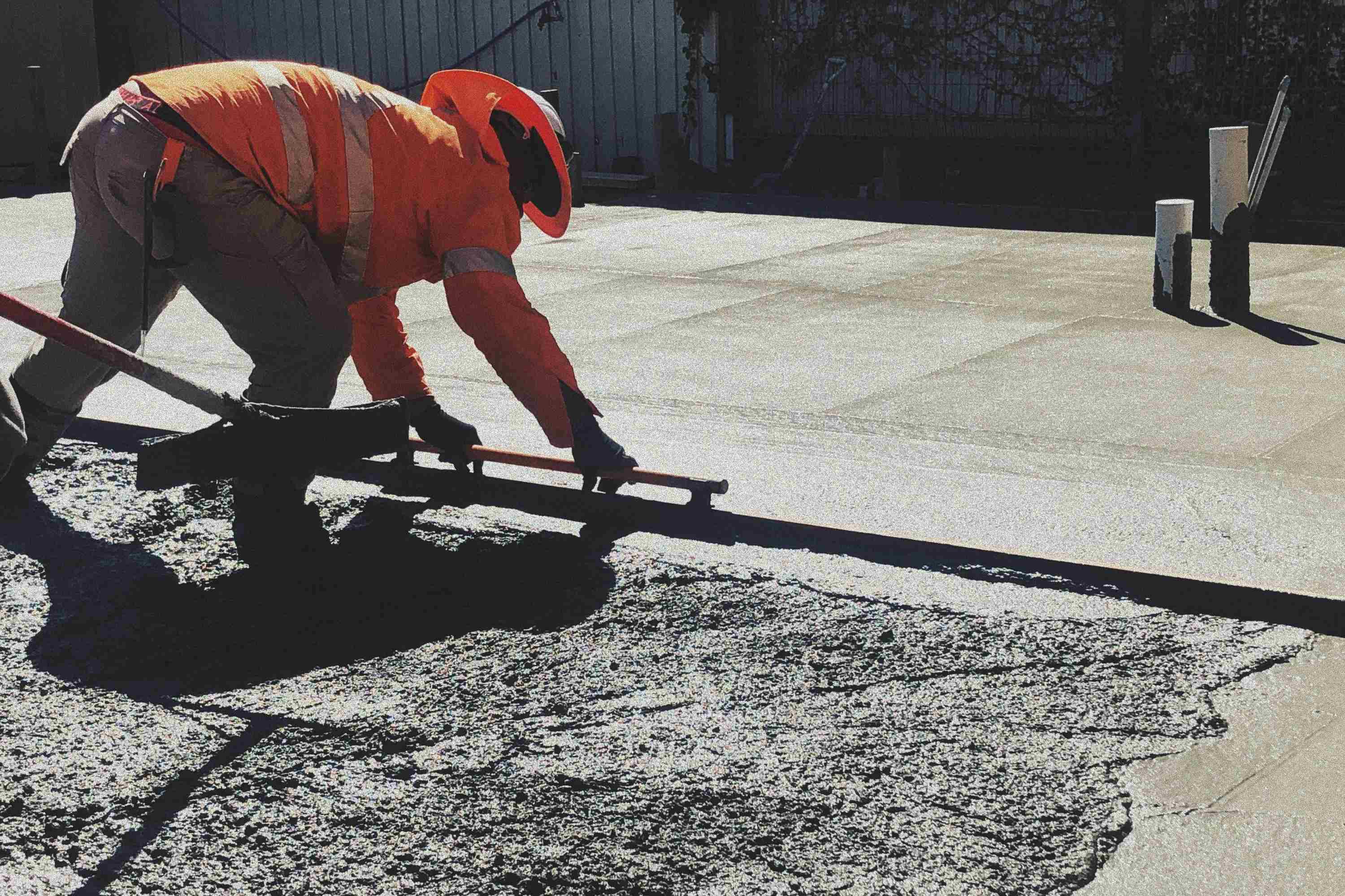 Construction site and craftsmanship